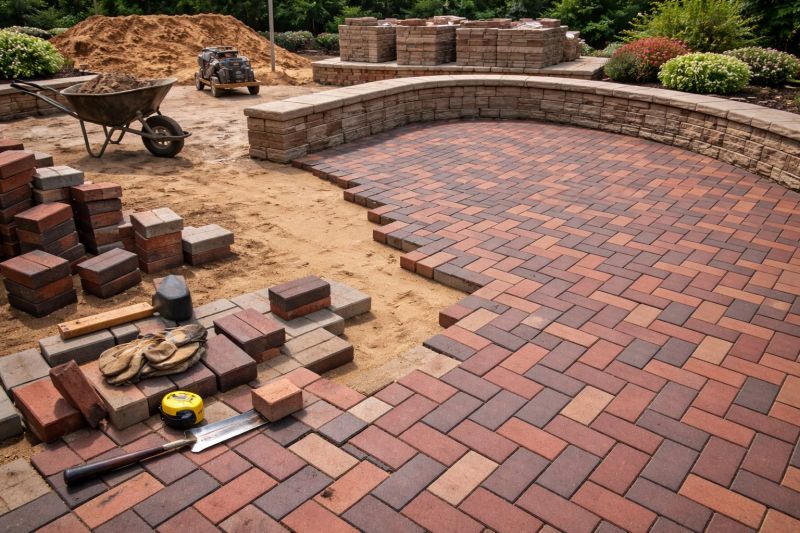 Brick Hardscape Construction in Danbury, CT