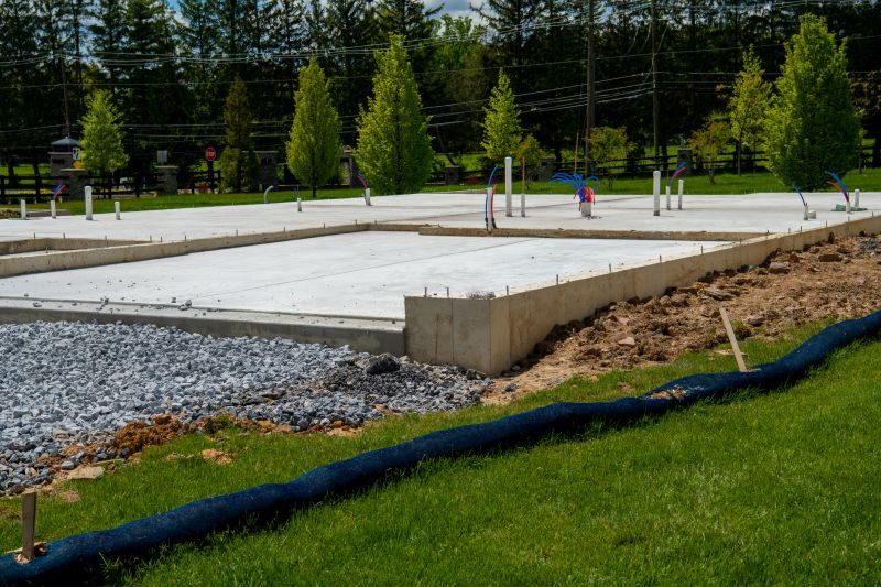 Commercial Slab Installation in Williamsburg, VA